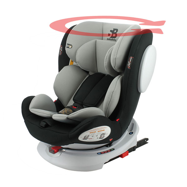 Siège Auto Isofix Seaty 360° Groupe 0+/1/2/3 (0-36 Kg) – Safety